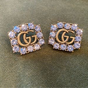 Gucci Crystal “GG” earrings